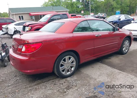 2008 Chrysler Sebring Limited из США, поврежденный, VIN 1C3LC65M48N168231